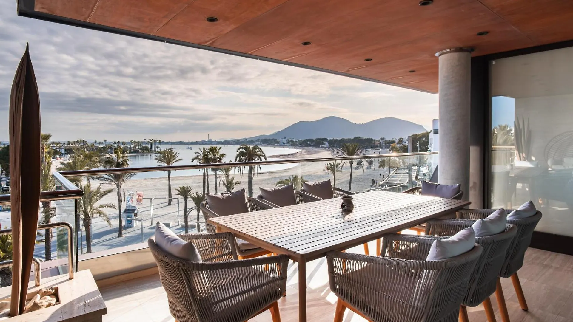 Luxury Sea View Apartment In Puerto De Alcudia 0*, Alcúdia Spanien
